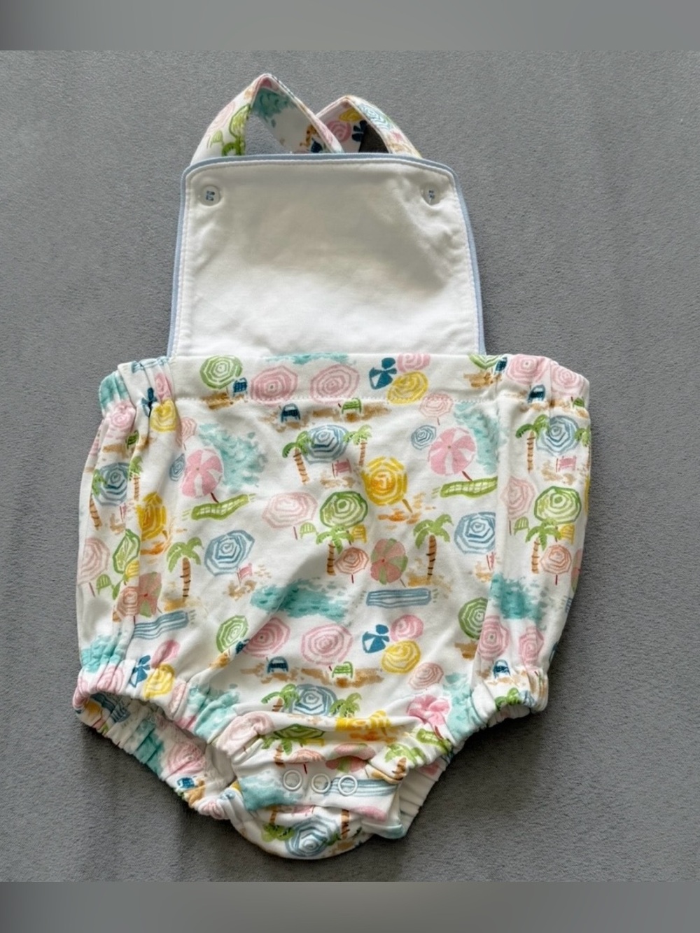 The Proper Peony beach sunsuit